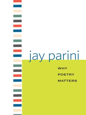 cover image of Why Poetry Matters